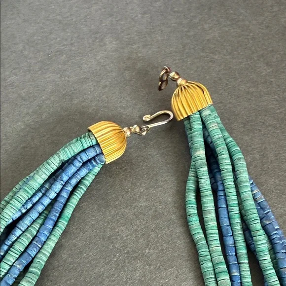 Multicolor Beaded Necklace - Picture 4 of 4